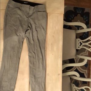 Black and white dress pants